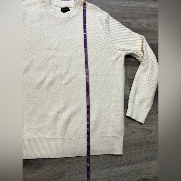Haggar Men's Long Sleeve Crew Sweater size L - Picture 6 of 6